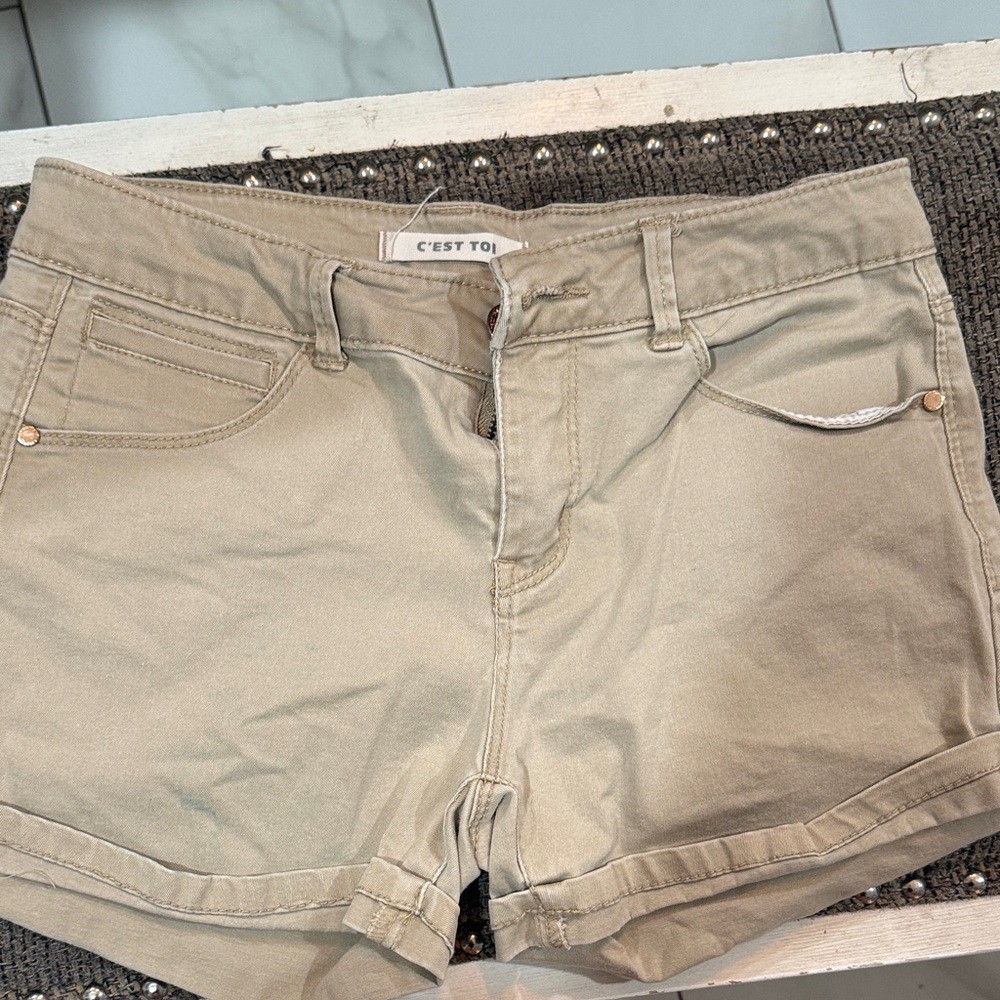 Women's Tan Shorts